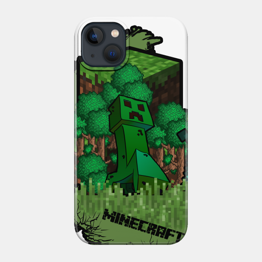 Love minecraft - Minecraft - Phone Case