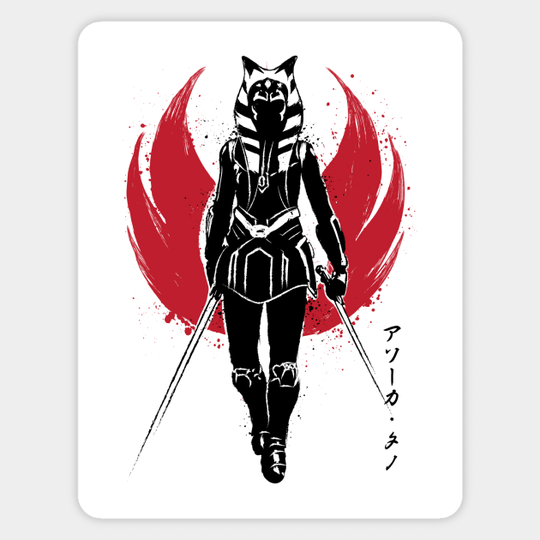 FULCRUM SUMI-E - Ahsoka Tano - Sticker