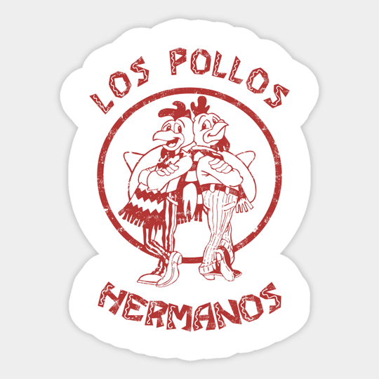 Los pollos hermanos Breaking Bad - Breaking Bad - Sticker