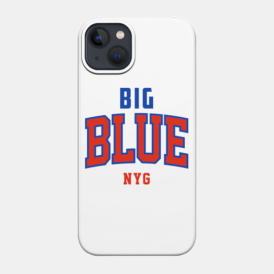 Big Blue Football - New York Giants - Phone Case
