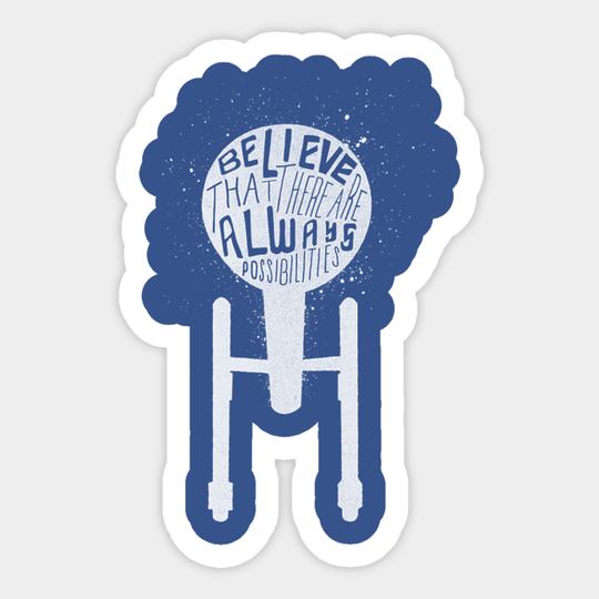 star trek - Quotes - Sticker