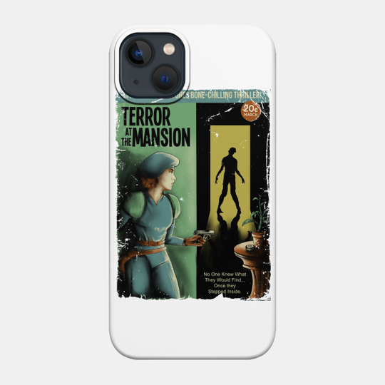 Terror at the Mansion - Video Game - Phone Case