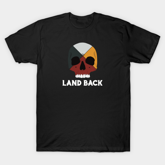 Land Bank Skull - Land Back - T-Shirt