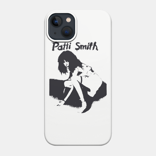 Patti Smith Retro Punk Rock FanArt Tribute - Patti Smith - Phone Case