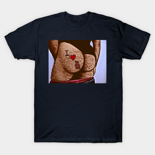 I Heart Bears (Art) - Gay - T-Shirt