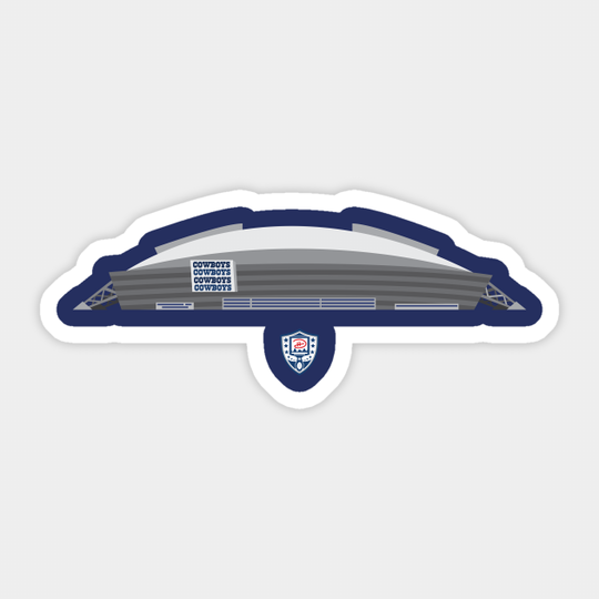 Jerry World (AT&T Stadium) - Dallas Cowboys - Sticker