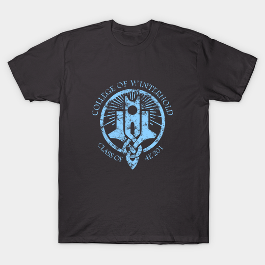 College of Winterhold Class of 4E 201 - Skyrim - T-Shirt