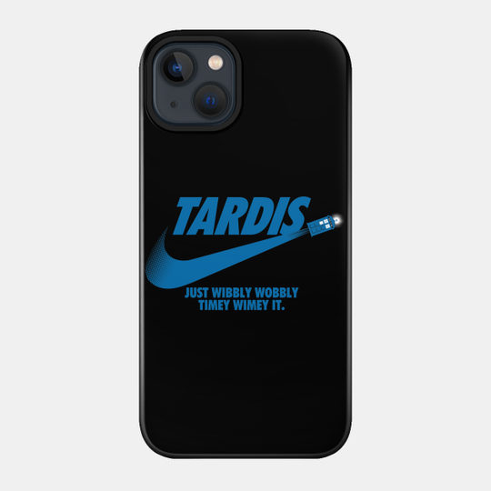 Just Wibbly Wobbly Timey Wimey It - Doctor Who - Phone Case