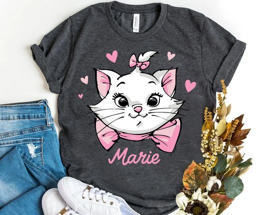 Cute Disney The Aristocats Marie T-shirt, Magic Kingdom Disneyland