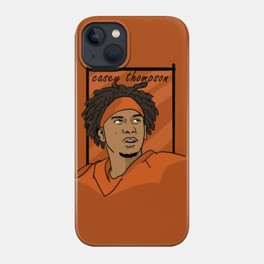 Casey Thompson on Cartoonistic - Texas Longhorns Football - Phone Case