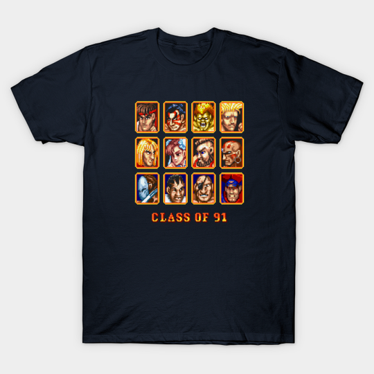 Class of 91 - Street Fighter - T-Shirt
