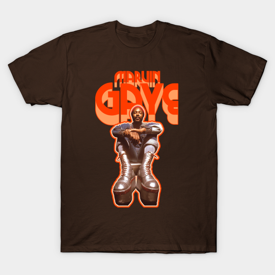 Marvin Gaye Ain't No Platform Boots High Enough FanArt - Marvin Gaye - T-Shirt