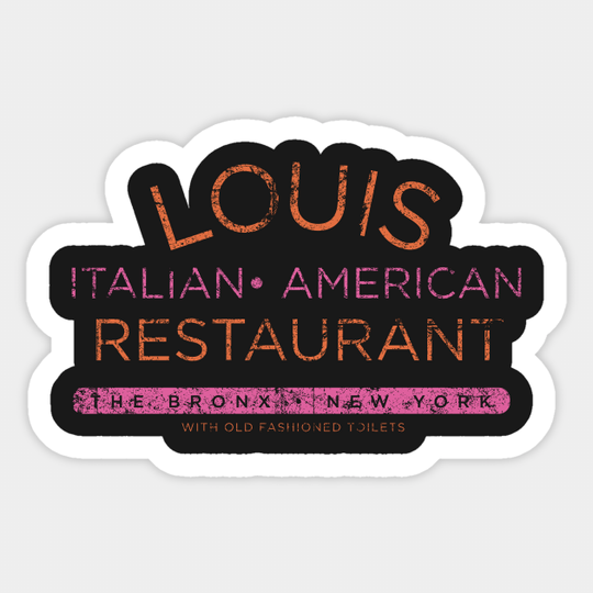 Louis Italian American Restaurant - The Godfather - Sticker