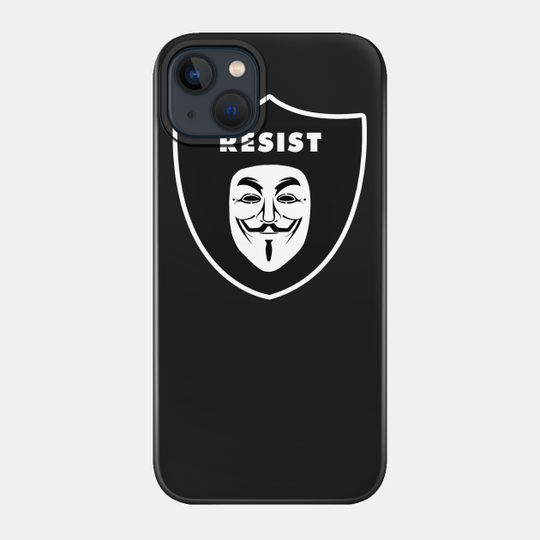 Resist - V For Vendetta - Phone Case
