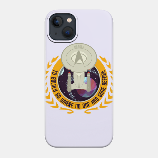 The Final Frontier - Star Trek - Phone Case