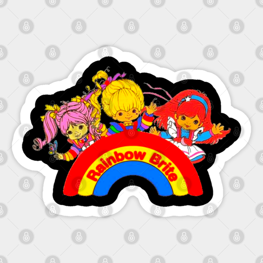 rainbow brite - Rainbow Brite - Sticker