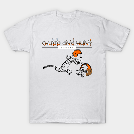 Chubb and Hunt - Cleveland Browns Football Team - T-Shirt