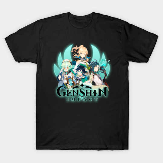 Genshin Impact Anemo Characters - Genshin Impact - T-Shirt