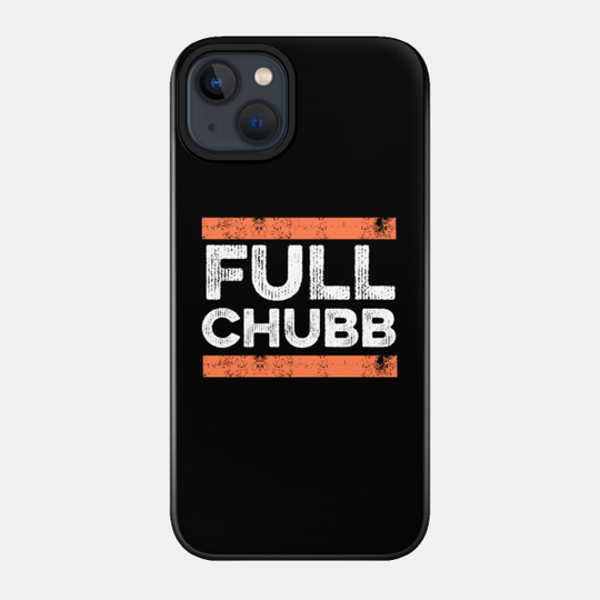 Full Chubb - Cleveland Browns Nick Chubb Distressed - Cleveland Browns Football Team - Phone Case