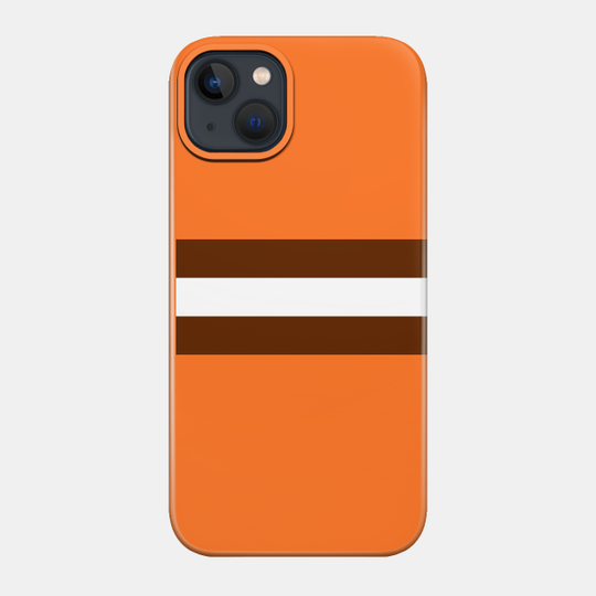 Cleveland browns- Stripes - Cleveland Browns Playoff - Phone Case