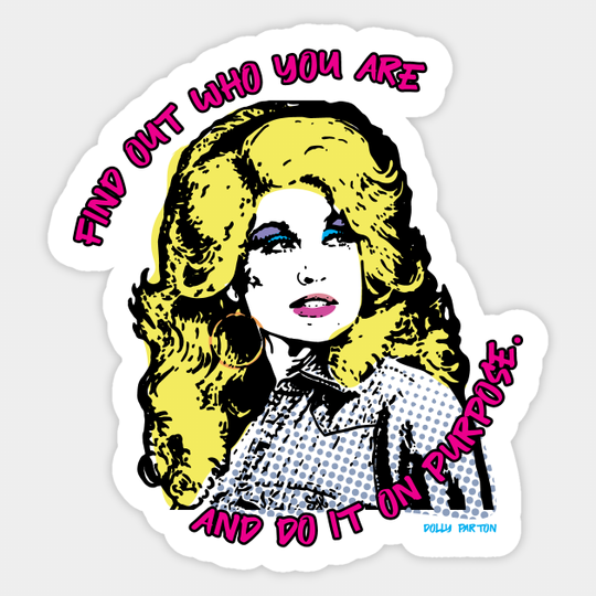 Pop Art Dolly Parton - Dolly Parton - Sticker
