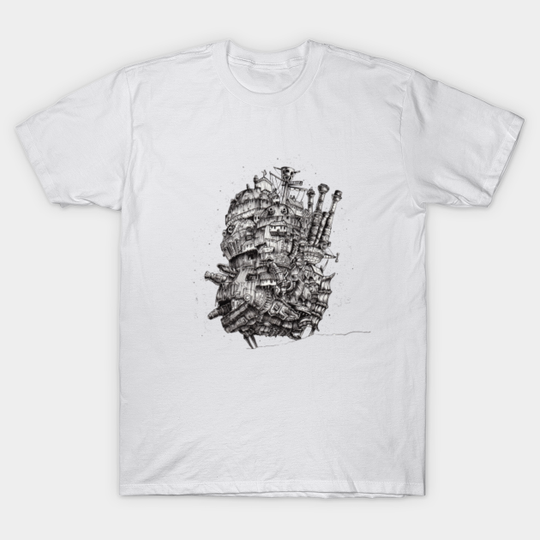 howl's moving castle - Howls Moving Castle - T-Shirt