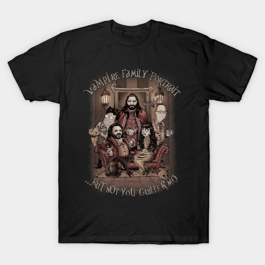 Vampire Family Portrait - What We Do In The Shadows - T-Shirt