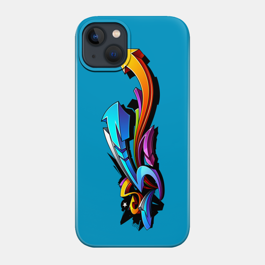 Discover Hip-Hop Street Art Graffiti Arrows - Streetwear - Phone Case