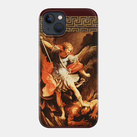 St. Michael Archangel by Guido Reni - Saint Michael Archangel - Phone Case