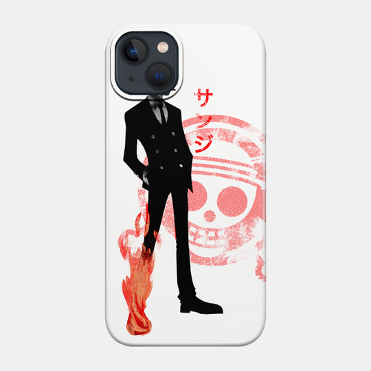 Crimson Sanji - Sanji - Phone Case