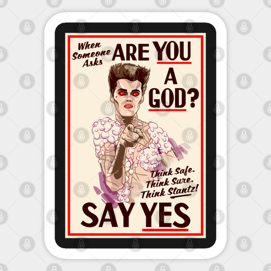 Are You a God? - Ghostbusters - Sticker
