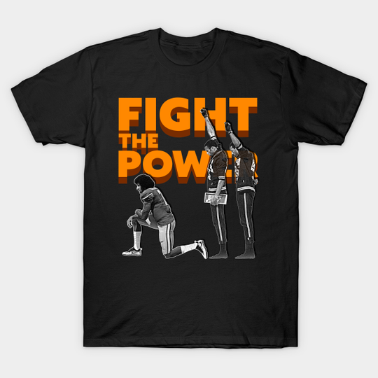 FIGHT THE POWER // Black Power Salute - Black Power - T-Shirt