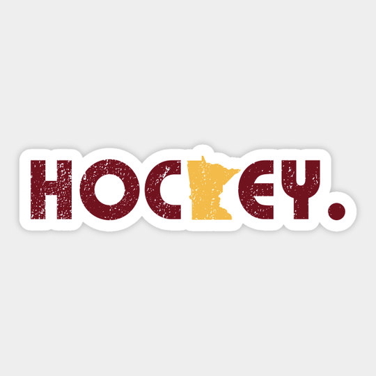 MN Hockey III - University Of Minnesota - Sticker