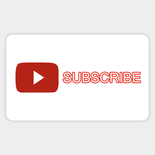 Subscribe - Youtube - Sticker