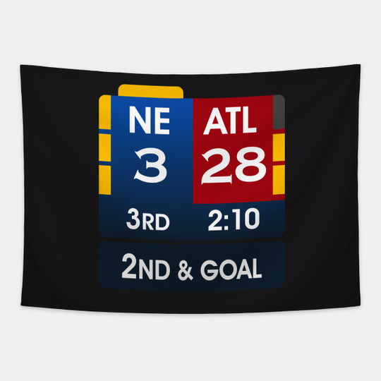 The Falcons 28-3 Lead - Falcons Lead 28 3 - Tapestry