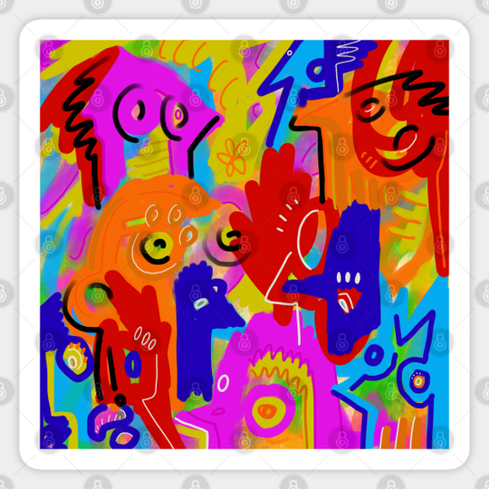 animal party - Animal - Sticker