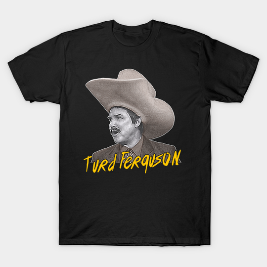 Turd Ferguson // Retro SNL Celebrity Jeopardy - Turd Ferguson - T-Shirt