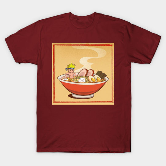 uzumaki ramen bath - Anime And Manga - T-Shirt