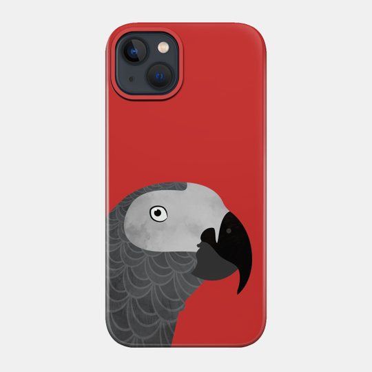 African Grey Parrot - African Grey Parrot - Phone Case