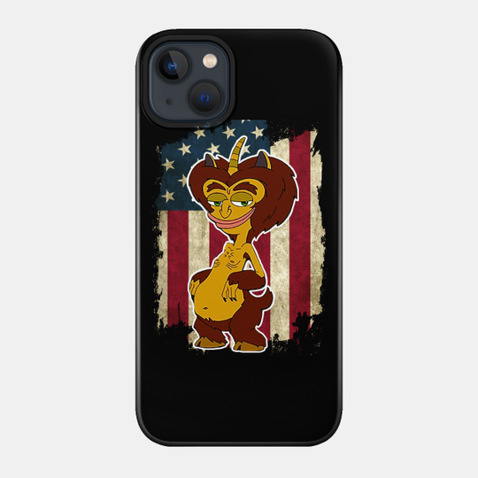 big mouth flag america gift for fans - Big Mouth - Phone Case