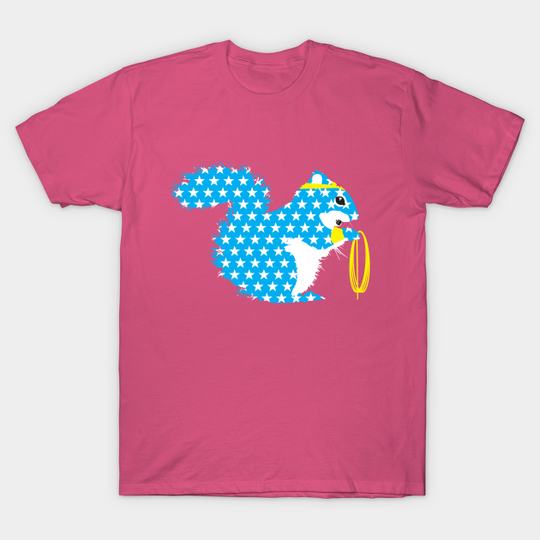 Wonder Squirrel - Wonder Woman - T-Shirt