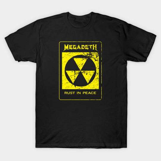 Megadeth Rust in Peace - Megadeth - T-Shirt