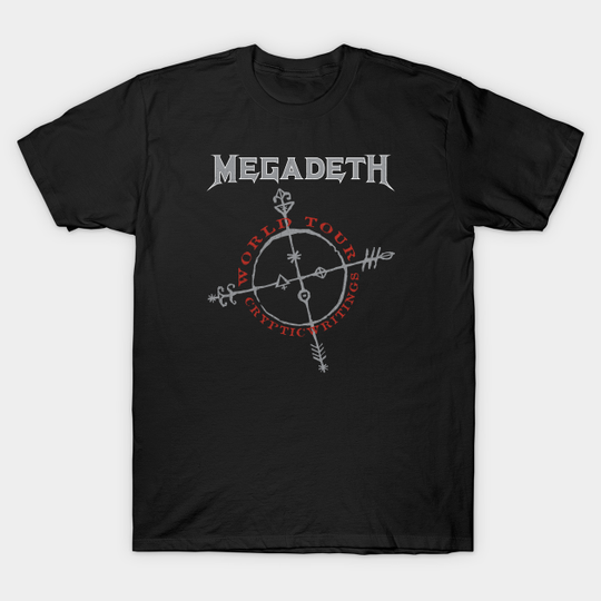 Megadeth Cryptic Writings - Megadeth - T-Shirt