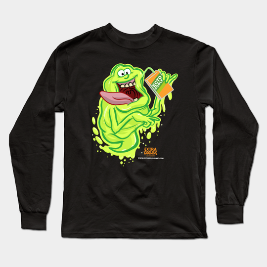 Slimer - Ecto Cooler Shirt - Ghostbusters - Long Sleeve T-Shirt