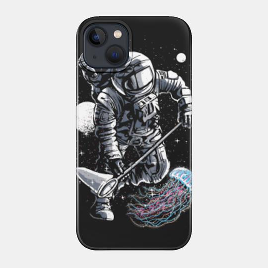 Astronaut Jellyfish - Astronaut - Phone Case