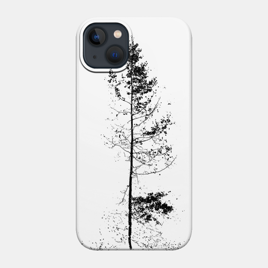 abstract autumn aspen - Trees - Phone Case