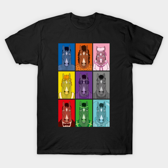 Bojack Horseman Colors - Bojack Horseman - T-Shirt