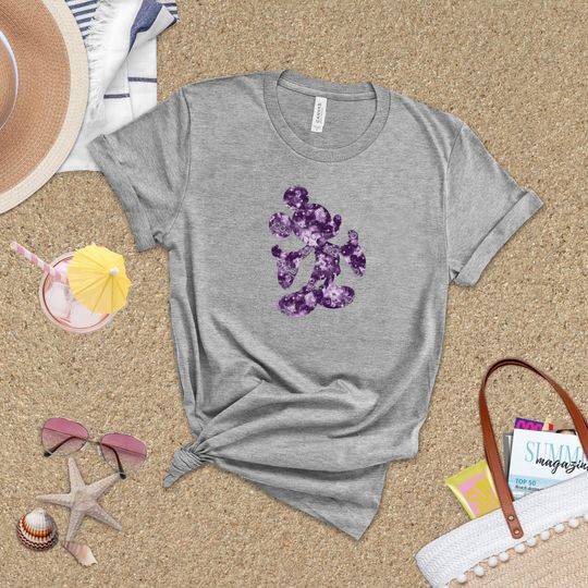 Discover Disney 100 Anniversary Shirts/ Mickey Mouse Purple Years Of Wonder Minnie T-Shirts