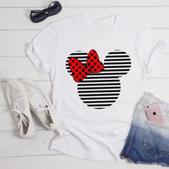 Discover Minnie Sketch Disney Shirt