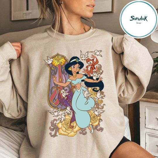 Disney Princess Jasmine Sweatshirt, Magic Kingdom Day,